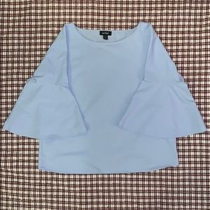 Lord & Taylor Blue Blouse